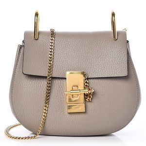 * SOLD * Chloe Lambskin Mini Drew Crossbody